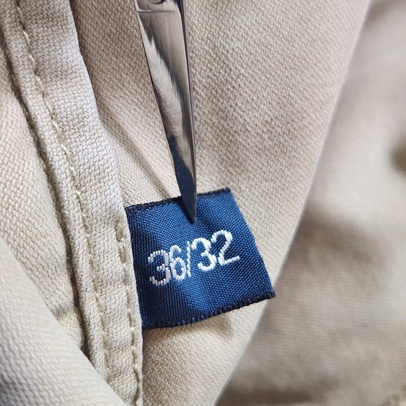 Polo Ralph Lauren Chino Pants Mens 34x30 Khaki Cotton Twill Straight Leg Casual - Picture 13 of 16